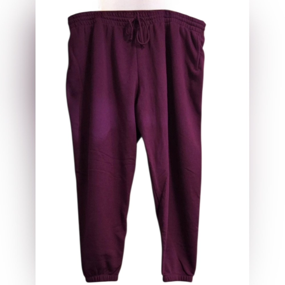 Terra & Sky Plum Drawstring Jogger Pants
